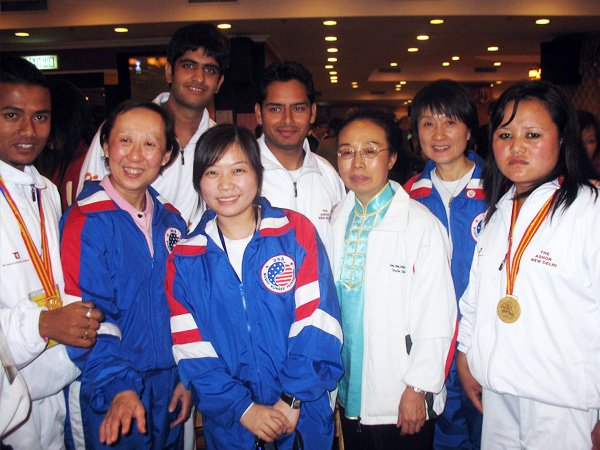 with USAWKF team