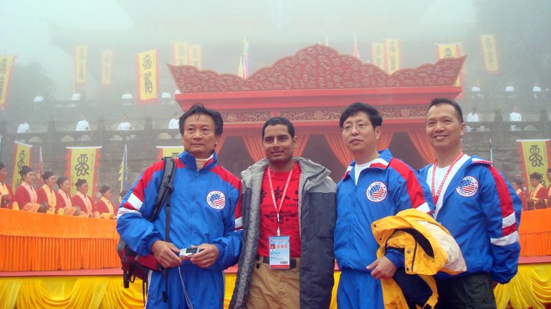 With members of the United States of Amarica Wushu KungFu Federation